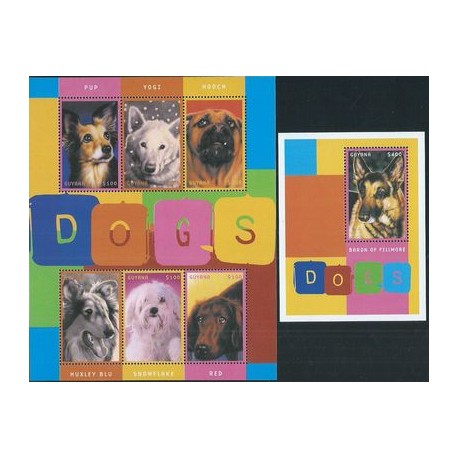 Guyana - Nr 7127 - 32 Bl 692 2001r - Psy