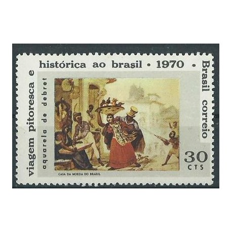 Brazylia - Nr 1257 1970r - Malarstwo