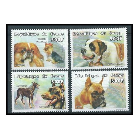 Kongo - Nr 1637 - 40 1999r - Psy