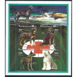 Mali - Nr 1668 - 71 1996r - Psy