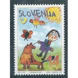 Słowenia - Nr 206 1997r - Rysunki dzieci