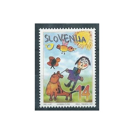 Słowenia - Nr 206 1997r - Rysunki dzieci