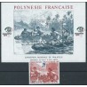 Polinezja Fr. - Nr 397 Bl 9 1984r - Marynistyka