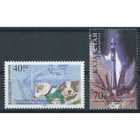 Kazachstan - Nr 308 - 09 2001r - Psy - Kosmos