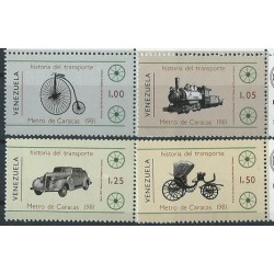 Wenezuela - Nr 2175 - 78 1981r - Kolej - Samochody