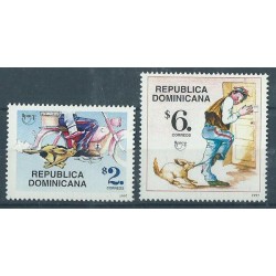 Dominikana - Nr 1859 - 60 1997r - Psy