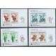 Korea S. - Nr 1541 - 44 Bl 537 - 40 1987r - Sport - Olimpiada