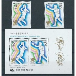 Korea S. - Nr 1421 - 22 Bl 507 1985r - Sport - Olimpiada