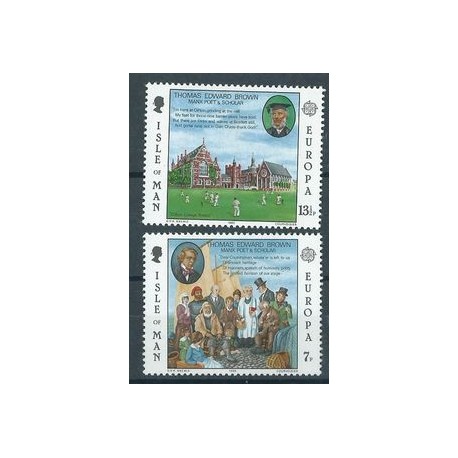 Wyspa Man - Nr 164 - 65 1980r - CEPT