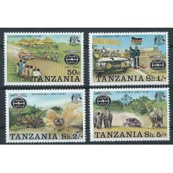 Tanzania - Nr 074 - 77 1977r - Samochody - Safari