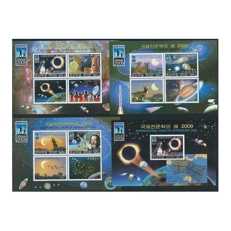 Korea N. - Bl 726 - 29 2009r - Kosmos - Psy