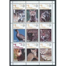 St. Vincent - Nr 3344 - 52 1995r - Ptaki - Ssaki