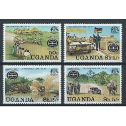 Uganda - Nr 157 - 60 1977r - Samochody - Safari