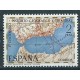 Hiszpania - Nr 1894 - 1970r - Mapa