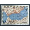 Hiszpania - Nr 1894 - 1970r - Mapa