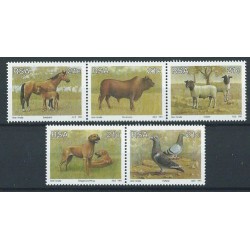 RPA - Nr 813 - 17 1991r - Konie -  Psy -  Ptaki