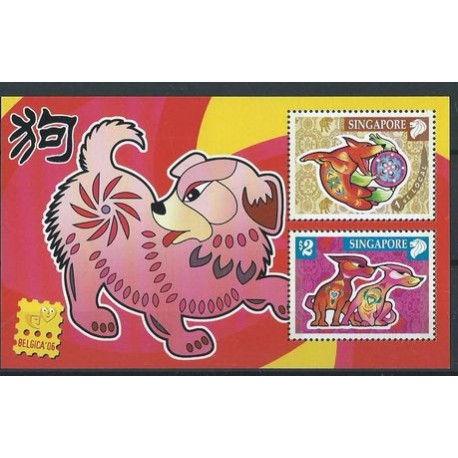 Singapur - Bl 126 2006r - Pies
