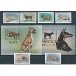 Gambia - Nr 2900 - 05 Bl 366 - 67 1997r - Psy