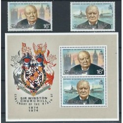 Falklandy - Nr 230 - 31 Bl 1 1974r - Marynistyka - Militaria