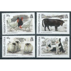 Tristan da Cunha - Nr 617 - 20 1997r - Ptaki - Ssaki - Psy