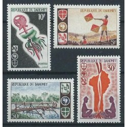 Dahomej - Nr 286 - 89 1966r - Scauting