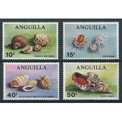 Anguilla - Nr 074 - 77 1969r - Muszle