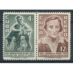 Kuba - Nr 539 - 40 1957r - Psy - Kot