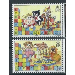 Gibraltar - Nr 563 - 64 1989r - CEPT