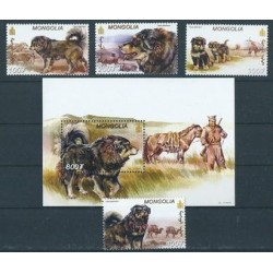 Mongolia - Nr 3411 - 14 Bl 330 2001r - Psy