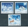 Łotwa - Nr 559 - 61 2001r - Ssaki - Boże Narodzenie