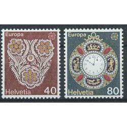 Szwajcaria - Nr 1073 - 74 1976r - CEPT