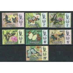 Malezja Perlis - Nr 047 - 53 1971r - Motyle