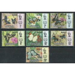 Malezja - Kedah - Nr 113 - 19 1971r - Motyle