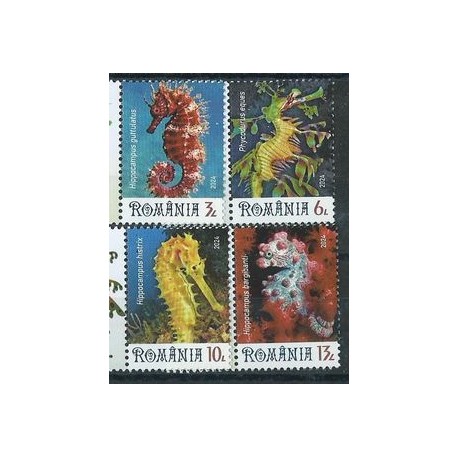 Rumunia - Nr 8389 - 92 2024r - Ryby - Pławikoniki