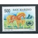 San Marino - Nr 1287 1983r - Konie