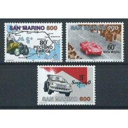 San Marino - Nr 1356 - 58 1987r - Samochody