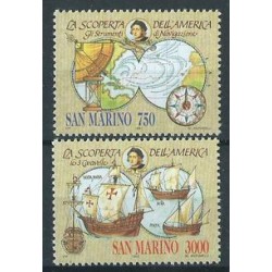 San Marino - Nr 1472 - 73 1991r - Marynistyka