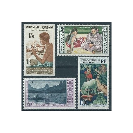 Polinezja Fr. - Nr 010 - 13 1958r - Malarstwo - Gauguin