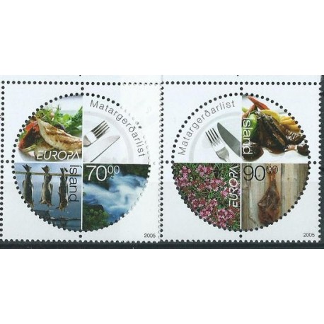 Islandia - Nr 1102 - 03 2005r - CEPT  -  Ryby