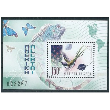 Węgry - Bl 246 1998r - Ptak