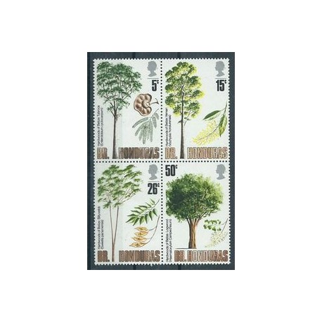 Honduras Br - Nr 269 - 72 1971r - Drzewa