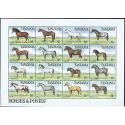 Tanzania - Nr 2533 - 48 Klb 1996r - Konie
