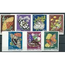 Węgry - Nr 2994 - 00 B 1974r - Motyle