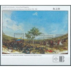 Wenezuela - Bl 28 1983r - Malarstwo - Konie