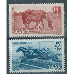 SAAR - Nr 265 - 66 1949r - Konie