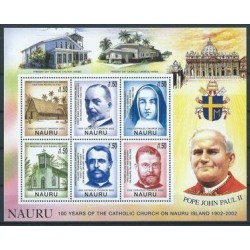 Nauru - Bl 36 Chr 359 2002r - Papież