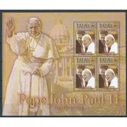 Tanzania - Nr 4320 Klb 2005r - Papież