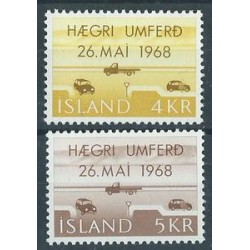 Islandia - Nr 419 - 20 1968r - Samochody