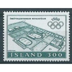 Islandia - Nr 555 1980r - Sport - Olimpiada