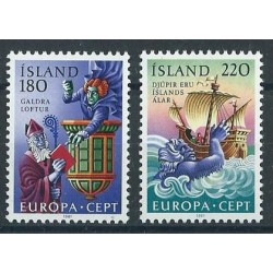 Islandia - Nr 565 - 66 1981r - CEPT - Marynistyka